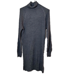 Frank and Oak Merino Wool Turtleneck Long Sleeve Dress - medium EUC